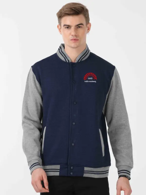 IIMB Varsity Jacket-Navy Blue
