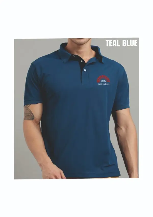 IIMB Polo-Stellar Teal Blue