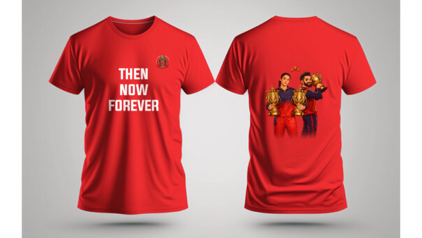RCB Fan Army T-shirt- Red